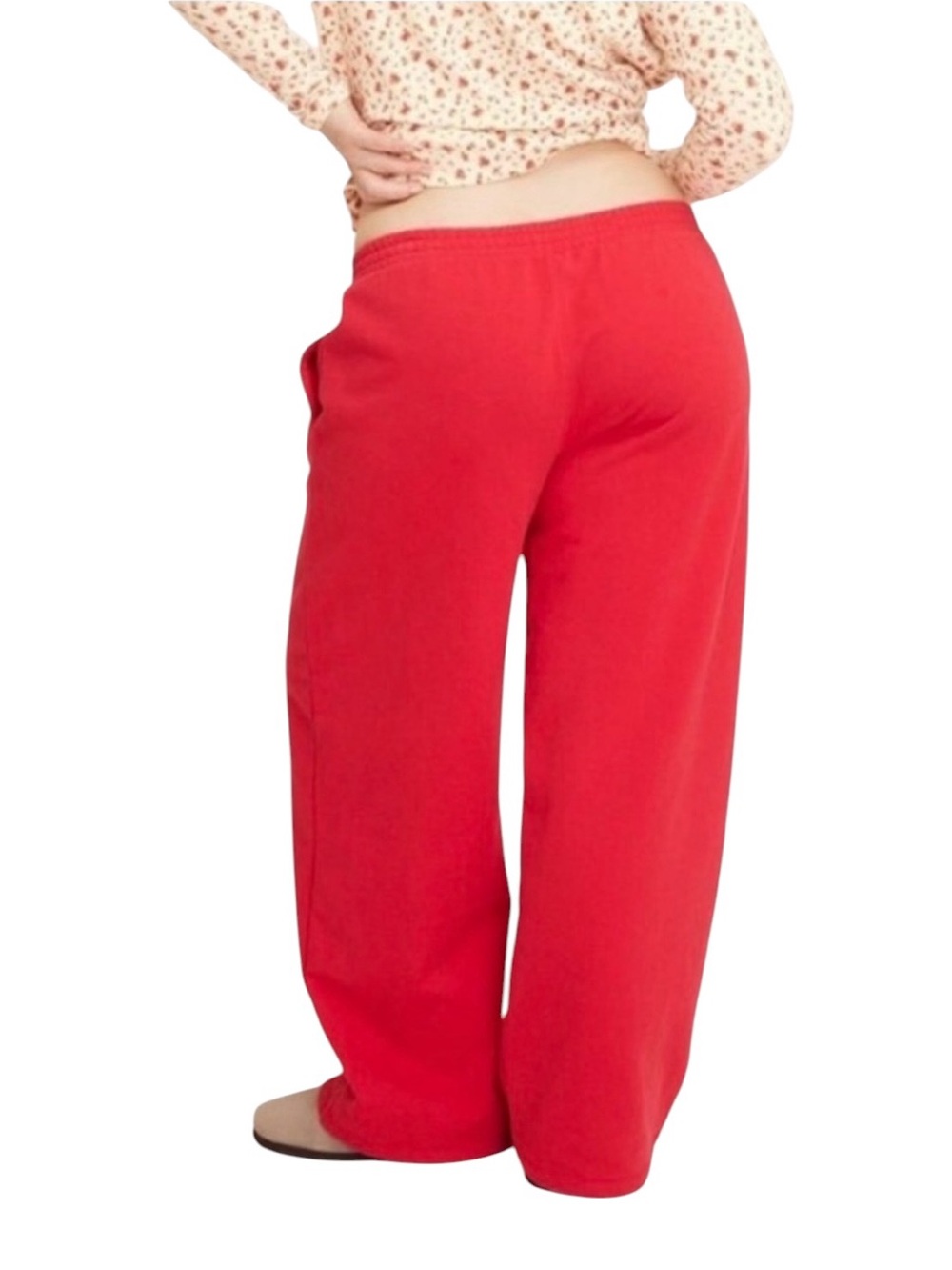 PARKE x Target High Rise Boxer Wide Leg Sweatpants NWT Womens Small - Picture 4 of 12